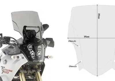 Cupolino fumè Givi D2145S per YAMAHA Tenerè 700 da - Annuncio 8931778