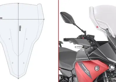 Cupolino alto Givi D2148ST Per Yamaha Tracer 700 2 - Annuncio 9204976