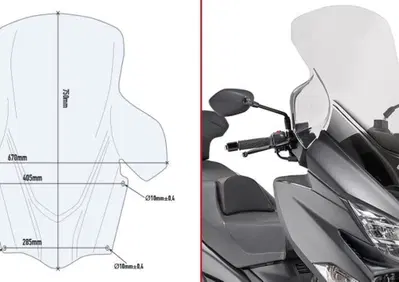 Parabrezza Givi D3115ST SUZUKI Burgman 400 (17-20) - Annuncio 9245058