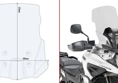 Cupolino alto Givi D3117ST per SUZUKI V-STROM 1050 - Annuncio 9230358