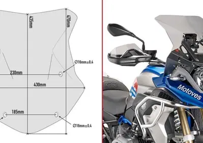 GIVI D5108KIT Kit di irrobustimento per cupolino 5 - Annuncio 8979085