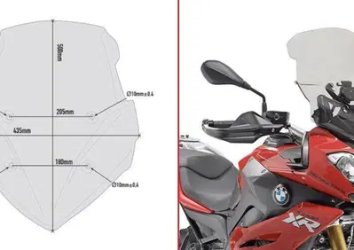Cupolino fumè Givi D5119S specifico per BMW S1000X - Annuncio 9290224