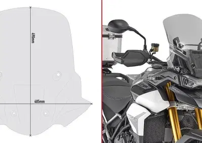 Cupolino alto Givi D6415S per TRIUMPH - Annuncio 8986576