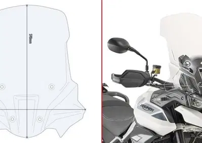 Cupolino alto Givi D6415ST per TRIUMPH Tiger 900 ( - Annuncio 8986577