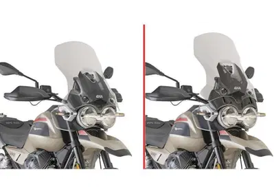 Cupolino trasparente Givi D8209ST per Guzzi V85 TT - Annuncio 8984239