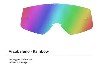 Lente arcobaleno per occhiali cross Befast Rocky - Annuncio 8986587