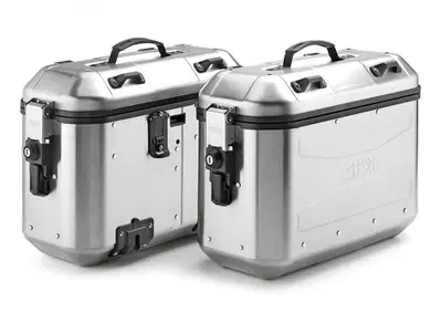 Coppia valigie laterali Givi Trekker Dolomiti allu - Annuncio 8973686