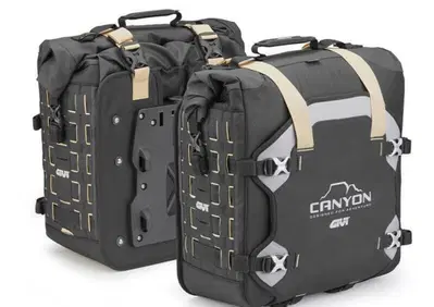 Borse laterali Givi GRT709B Canyon nero waterproof - Annuncio 9954395