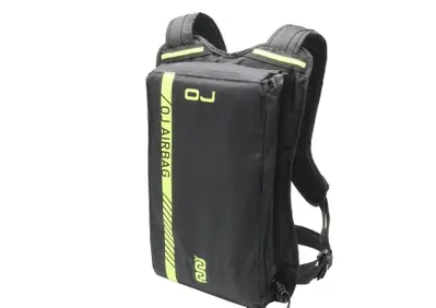 Zaino airbag Oj Airbag Flat Nero Giallo fluo OJ  - Annuncio 9739502