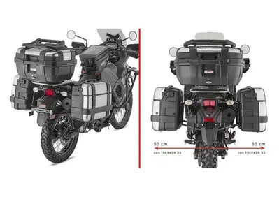 Portavaligie laterale Givi PL4133 - Annuncio 9662435