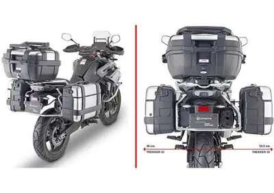 Portavaligie laterale Givi PL9225 per CF 800MT (22 - Annuncio 9251798