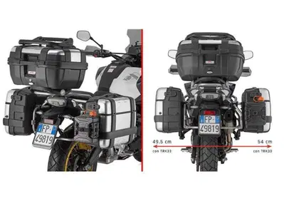 Portavaligie Laterale Givi Per CF MOTO 700MT ADC ( - Annuncio 8969303