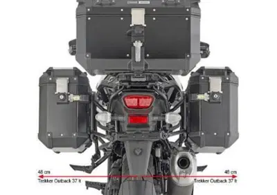 Portavaligie Laterale Givi PLO3118CAM Per Suzuki V - Annuncio 9506287