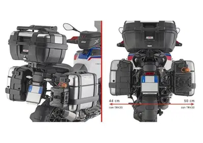 Portavaligie Laterale Givi Per BMW R1300GS Adventu - Annuncio 8971927