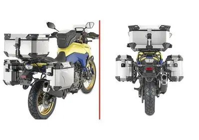 Portavaligie Laterale Givi Pl One Fit V-Strom 800 - Annuncio 9505614