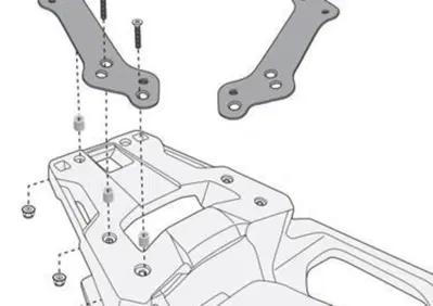 Givi SR1156 attacco posteriore Monokey e monolock - Annuncio 8886500