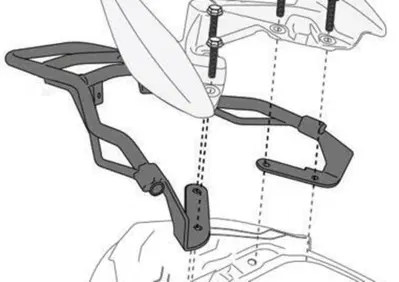 Givi SR2123 attacco posteriore Monolock per Yamaha - Annuncio 9867001