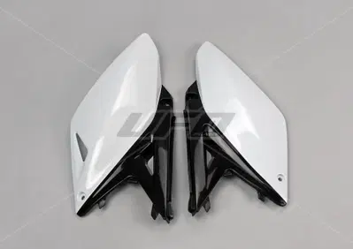 Fiancatine lat Ufo Suzuki RMZ 250 2010-2018 bianco  - Annuncio 8984532