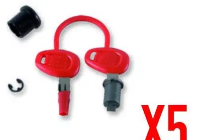 Givi z1382 kit ricambio chiavi per 5 valigie - Annuncio 8979760
