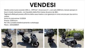 Sym Jet 14 200 ABS EVO (2024 - 26) 
