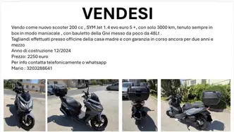Sym Jet 14 200 ABS EVO (2024 - 26) usata