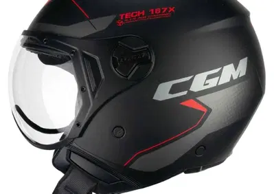 Casco CGM 167X FLO TECH Nero Rosso Matt Taglia S - Annuncio 10016031