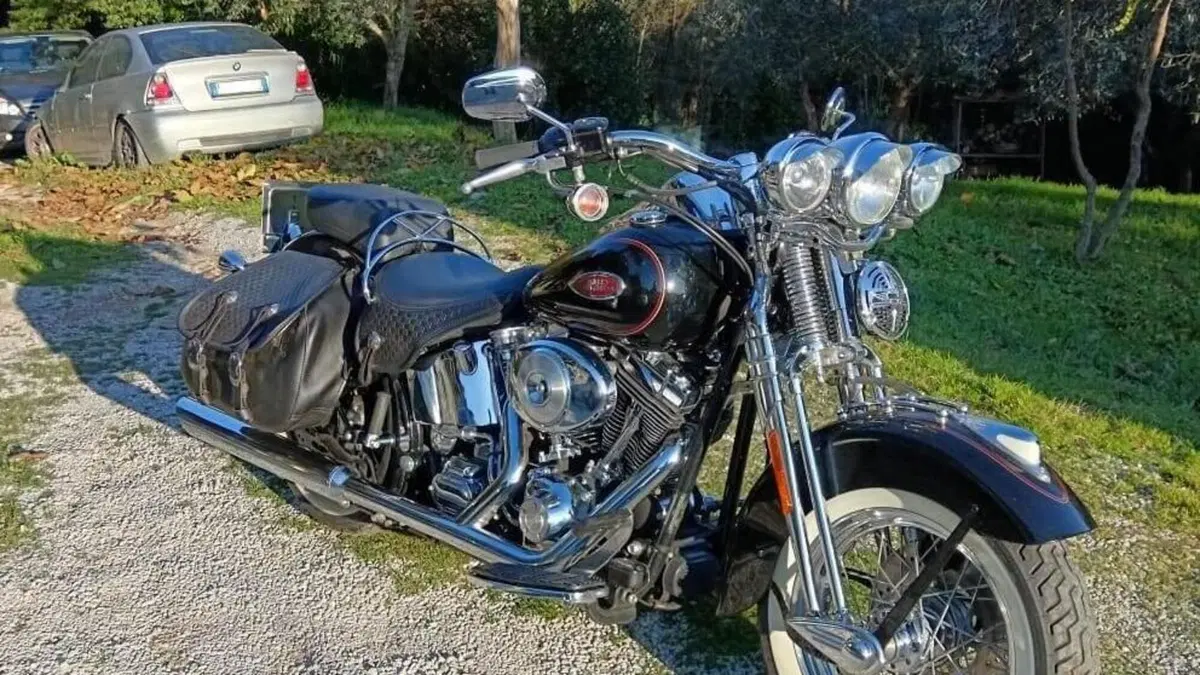 Harley-Davidson 1450 Heritage Springer (2000 - 03) - FLSTS  (5)