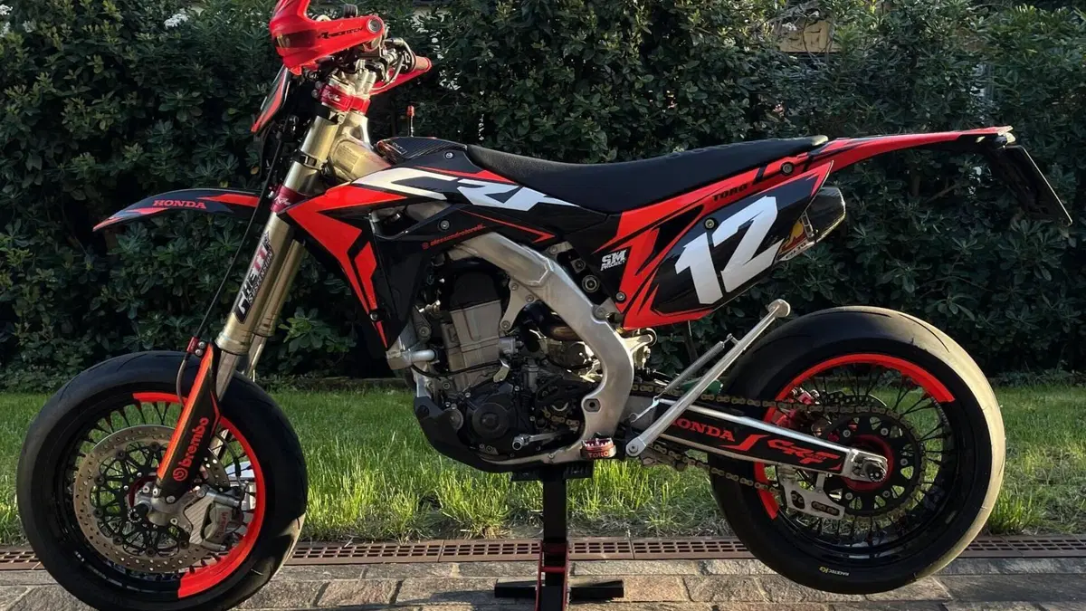 Honda CRF 450RX Supermoto (2018) 