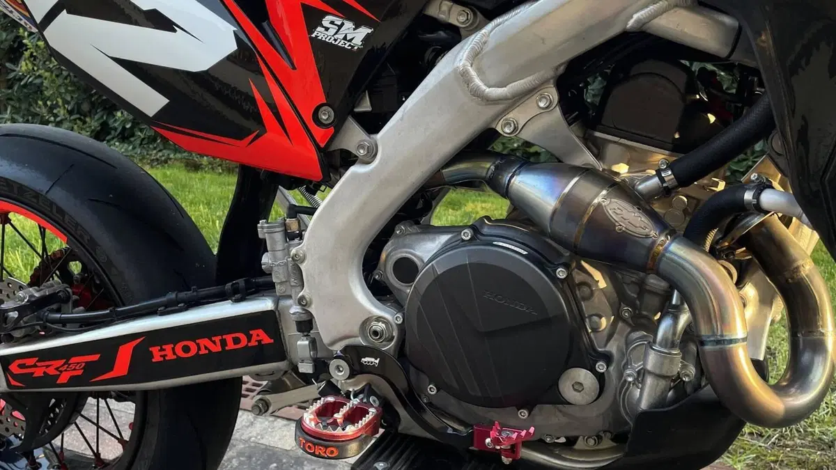 Honda CRF 450RX Supermoto (2018)  (5)