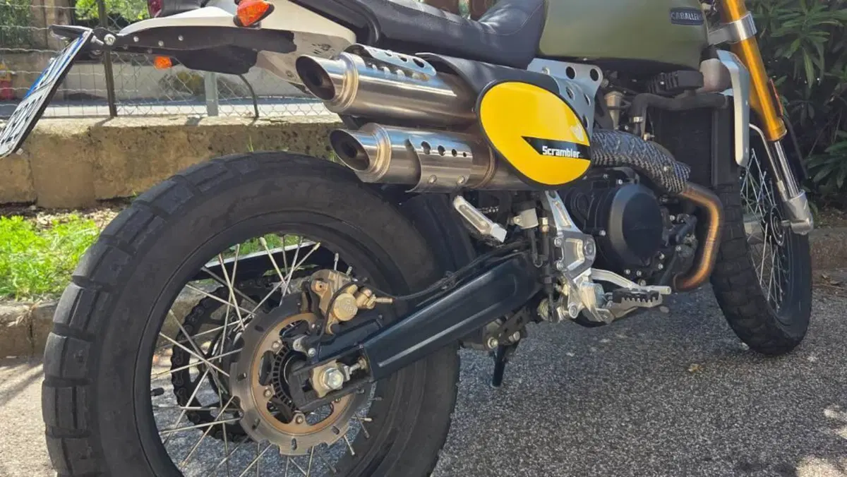 Fantic Motor Caballero 500 Scrambler (2021 - 23)  (3)