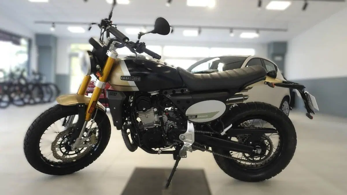 Fantic Motor Caballero 500 Scrambler Deluxe (2021 - 23)  (4)