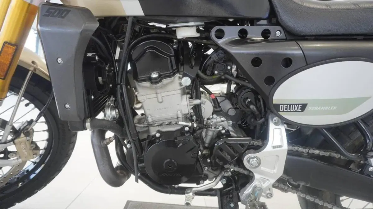 Fantic Motor Caballero 500 Scrambler Deluxe (2021 - 23)  (9)