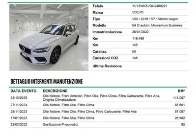 Volvo V60 B4 (d) Geartronic Momentum Business (20)