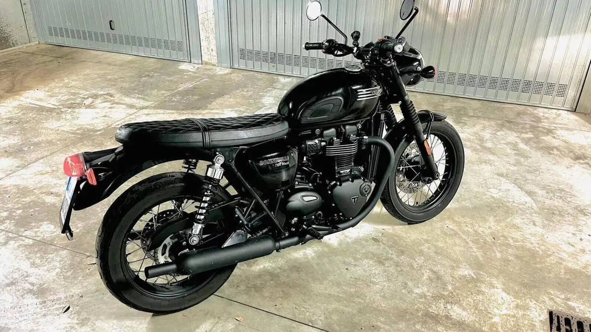 Triumph Bonneville T100 Black (2017 - 20)  (3)