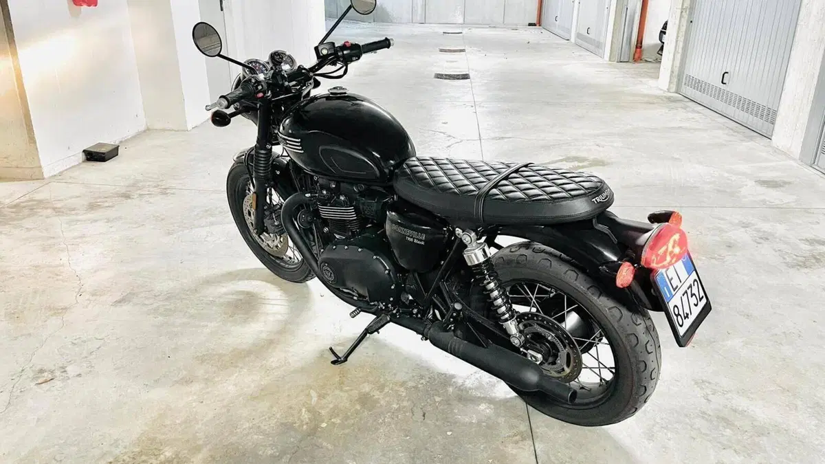 Triumph Bonneville T100 Black (2017 - 20)  (4)