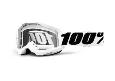 Maschera 100% Strata 2 Everest Bianco Lente Traspa 100 % - Annuncio 10030628