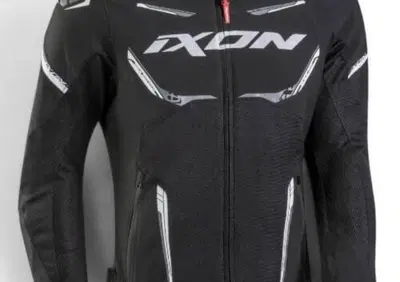 Giubbotto IXON Striker Air nero bianco - Annuncio 10032372
