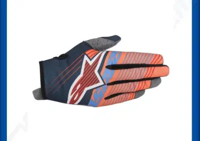 Guanti Alpinestars Radar Tracker M Petrol Orange - Annuncio 10032618