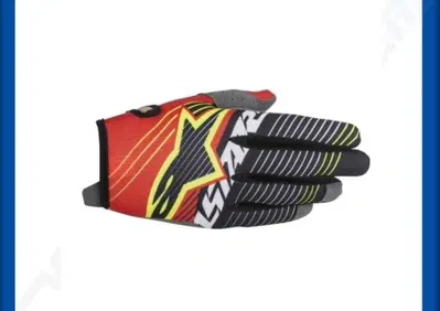 Guanti Alpinestars Radar Tracker M Red Black White - Annuncio 10032622