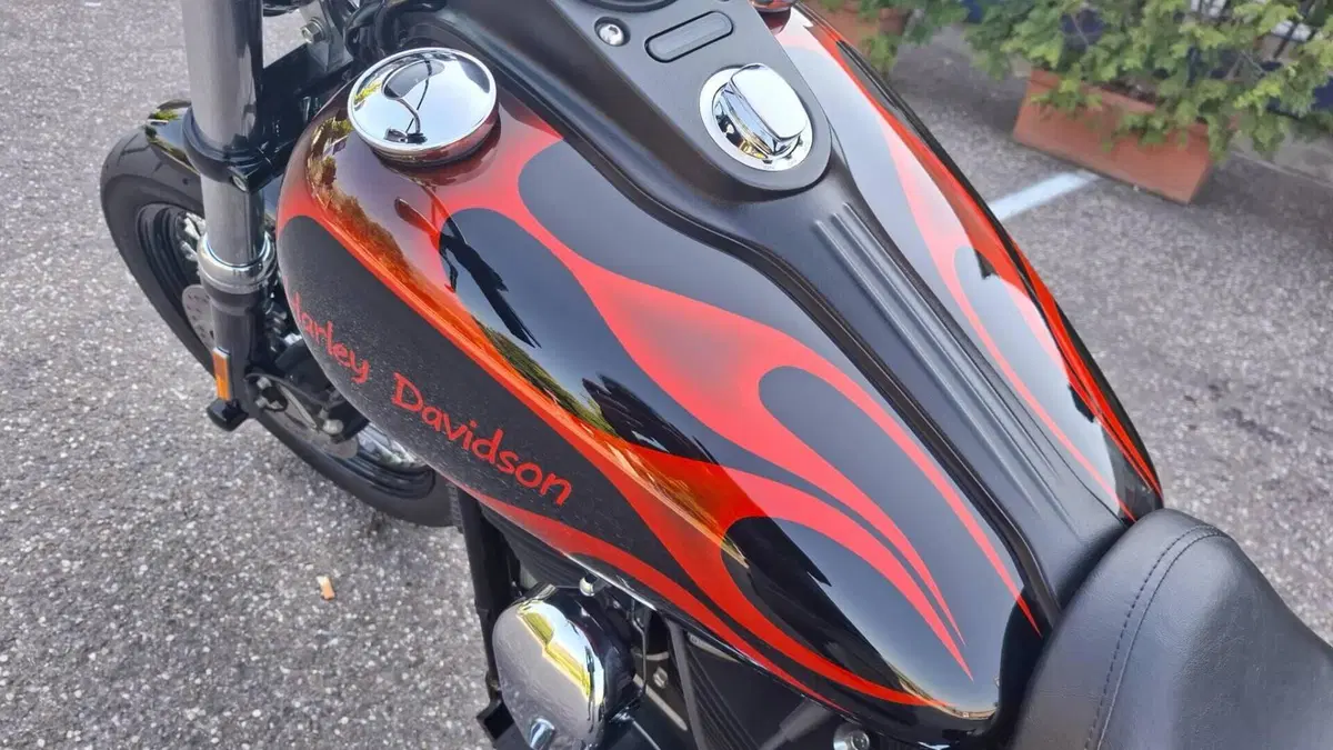 Harley-Davidson 1584 Street Bob (2008 - 15) - FXDB  (8)