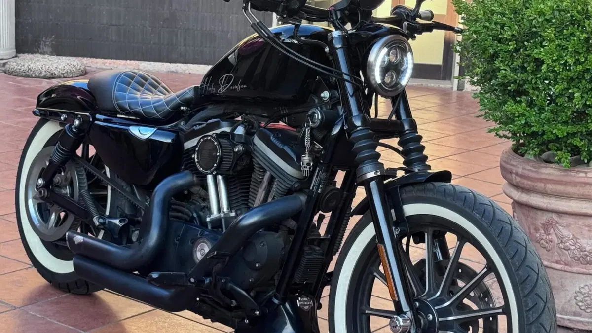 Harley-Davidson 883 Iron (2009 - 11) - XL 883N  (4)