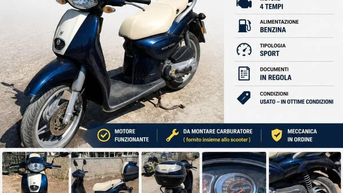 Aprilia Scarabeo 50 4t 4V (2009 - 17) 