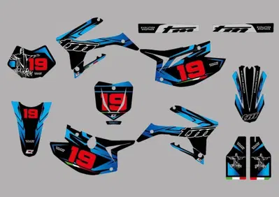 Kit Grafiche Team U TM Racing EN SMR SMX Evolution Mx Graphics - Annuncio 10047714