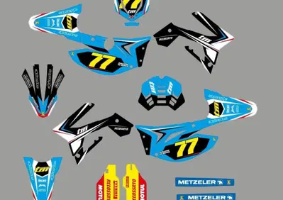 Kit Grafiche B.B TM 4T 2015-2021 SMR SMX EN Evolution Mx Graphics - Annuncio 10047733