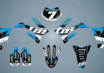 Kit Grafiche Racing TM 2T 2016-2021 SMR MX EN Evolution Mx Graphics - Annuncio 10047750