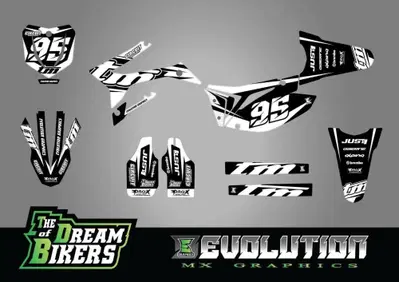 Kit Grafiche Racing TM 4T 2015-2021 SMR SMX EN Evolution Mx Graphics - Annuncio 10047758