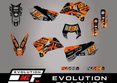 Kit Grafiche EVO KTM 2004-2006 EXC SX SXF Evolution Mx Graphics - Annuncio 10047784