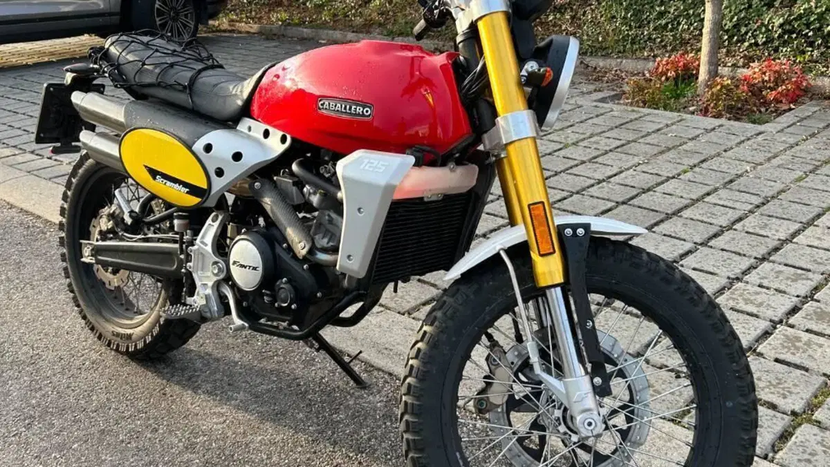 Fantic Motor Caballero 125 Scrambler (2021 - 23)  (3)