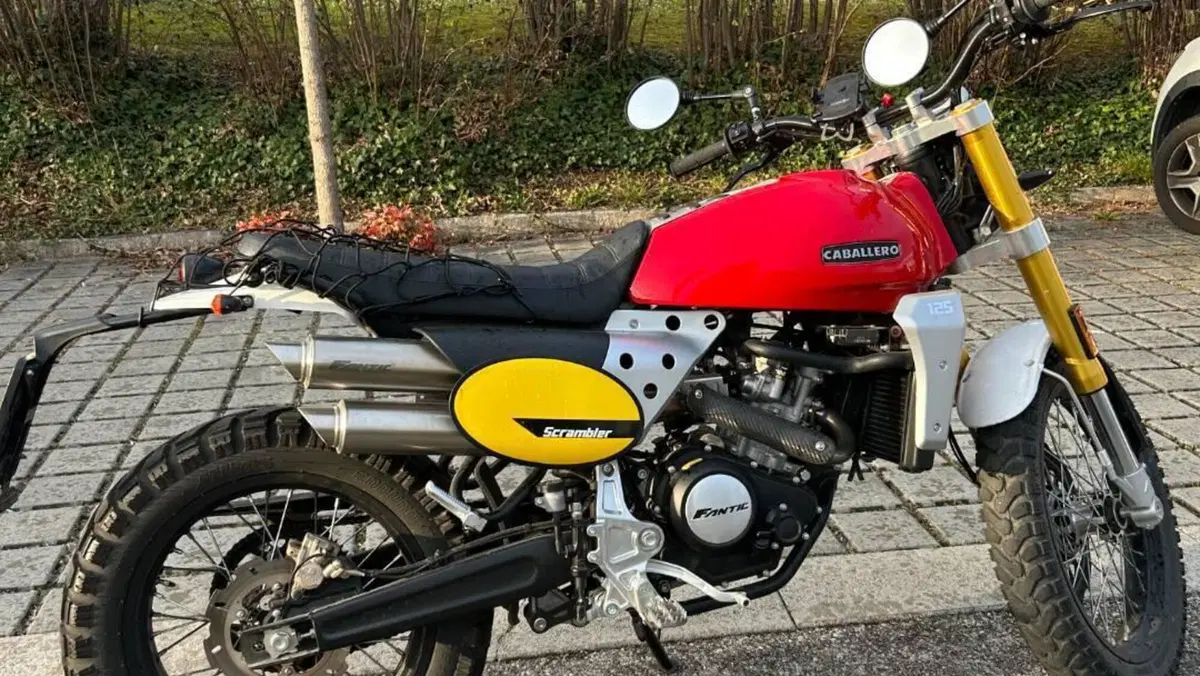 Fantic Motor Caballero 125 Scrambler (2021 - 23)  (4)