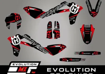 Kit Grafiche Adesivi Husqvarna TC TE Dark 2.0 Crys Evolution Mx Graphics - Annuncio 10048577